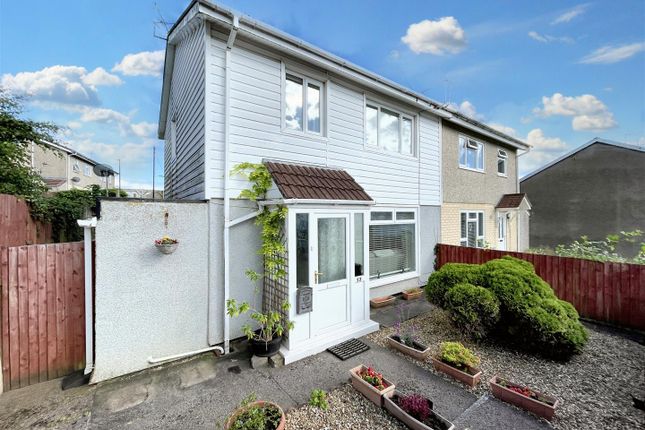 Thumbnail Semi-detached house for sale in Hill Street, Risca, Newport