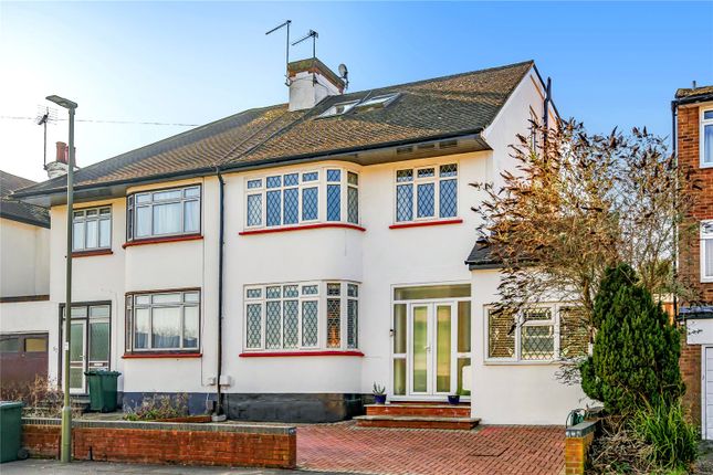 Thumbnail Semi-detached house for sale in Warwick Road, New Barnet, Hertfordshire