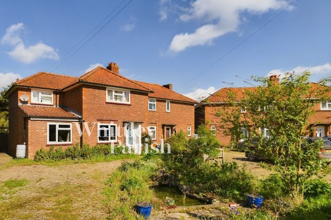 Thumbnail Semi-detached house for sale in High Green, Great Moulton, Norwich