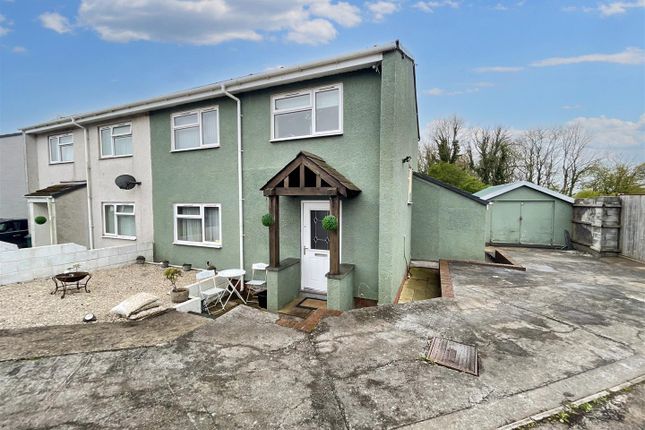 Semi-detached house for sale in Is-Y-Llan, Llanddarog, Carmarthen
