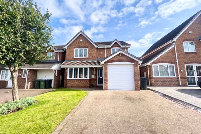 Thumbnail Detached house for sale in Taylor Way, Tividale, Oldbury.