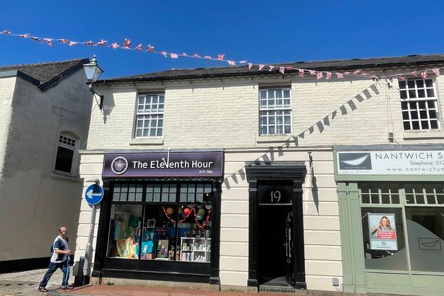 Retail premises to let in 19 Pillory Street, Nantwich, Cheshire