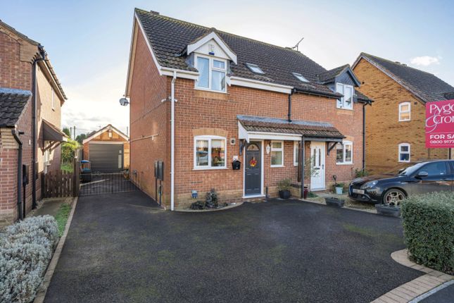 Semi-detached house for sale in Westbeck, Ruskington, Sleaford, Lincolnshire