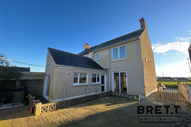 Semi-detached house for sale in Pill Lane, Milford Haven, Pembrokeshire.