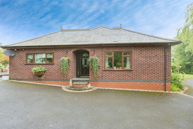 Thumbnail Detached bungalow for sale in Leicester Road, Wolvey, Hinckley