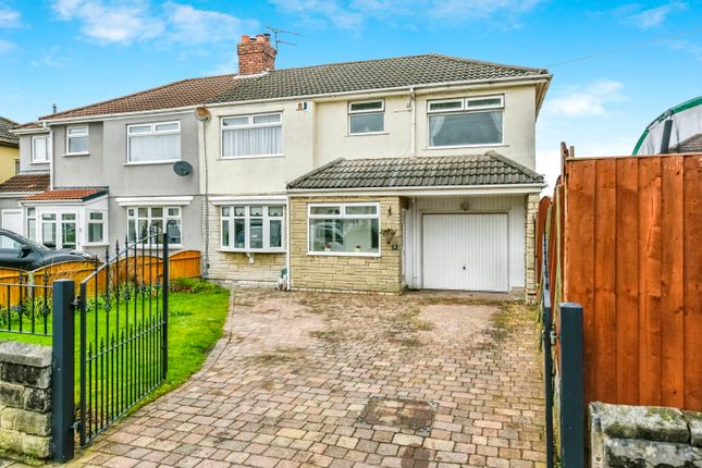 Thumbnail Semi-detached house for sale in Pimbley Grove West, Liverpool, Merseyside