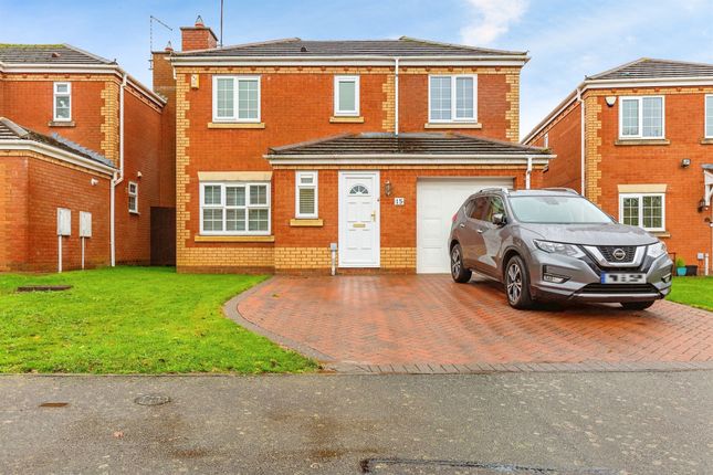 Thumbnail Detached house for sale in Cross Waters Close, Wootton, Northampton