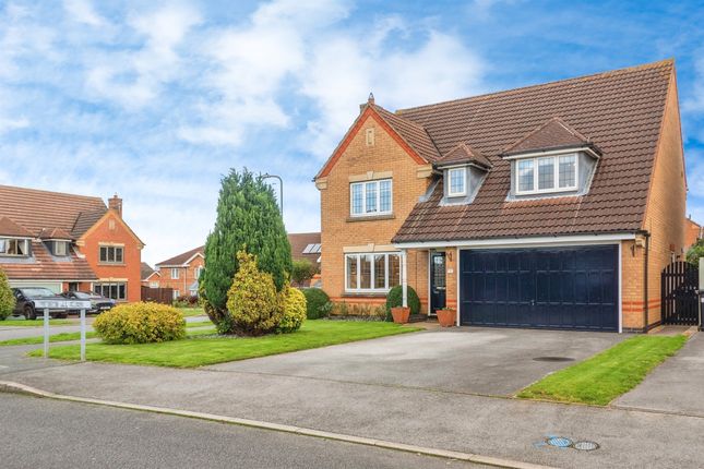 Thumbnail Detached house for sale in Tattershall Close, Grantham