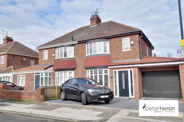 Semi-detached house for sale in Kirkstone Avenue, Fulwell, Sunderland