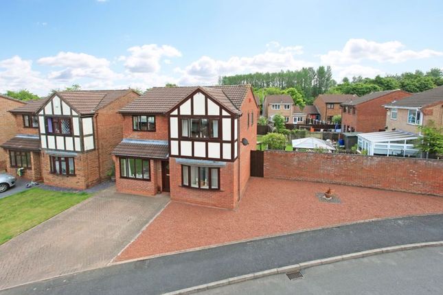 Thumbnail Detached house for sale in Upper Wood, The Rock, Telford