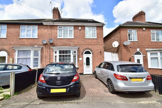 Thumbnail Semi-detached house for sale in Mayflower Road, Evington, Leicester