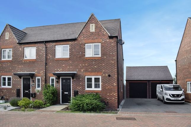 Thumbnail Semi-detached house to rent in Nash Road, Upper Heyford, Bicester