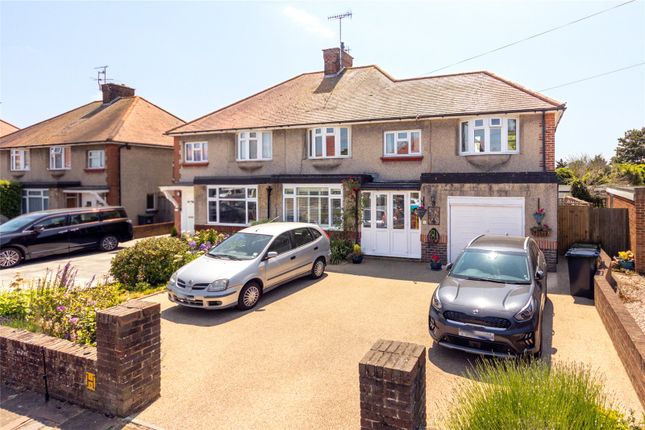 Thumbnail Semi-detached house for sale in Sheridan Road, Worthing, West Sussex