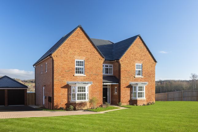 Thumbnail Detached house for sale in "The Evesham" at Garrison Meadows, Donnington, Newbury