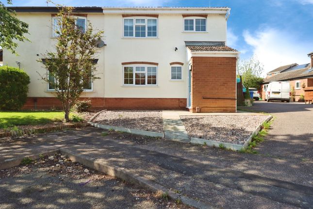 Semi-detached house for sale in Davis Close, Rothwell, Kettering