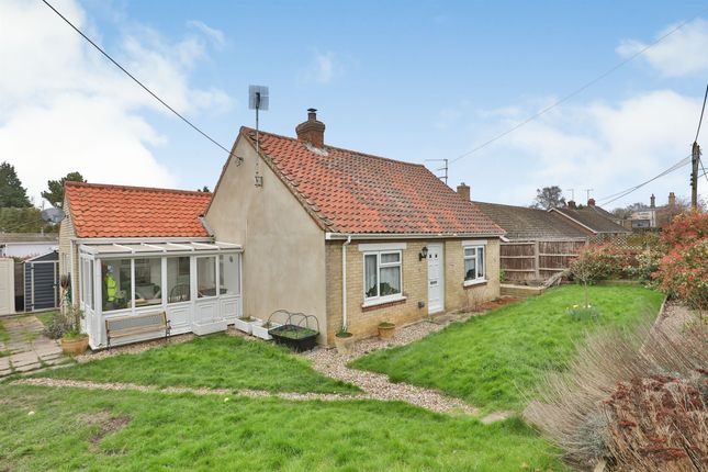 Thumbnail Detached bungalow for sale in The Street, Marham, King's Lynn