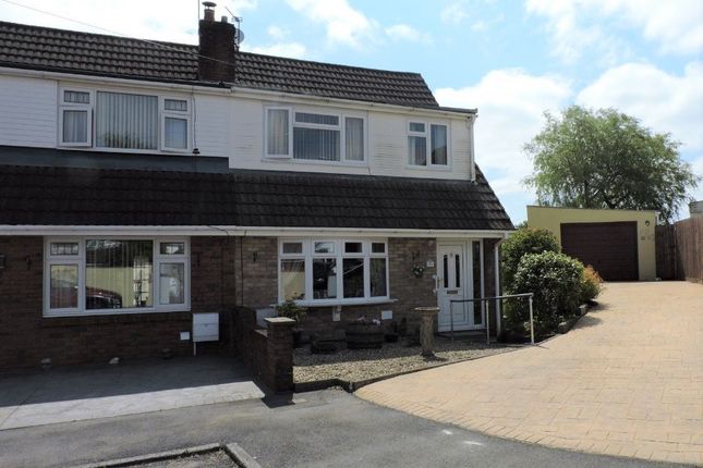 Thumbnail Semi-detached house for sale in Teglan Park, Tycroes, Ammanford