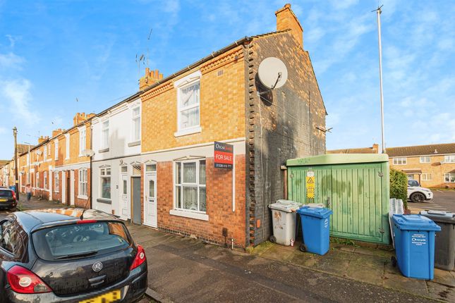 Thumbnail End terrace house for sale in Connaught Street, Kettering