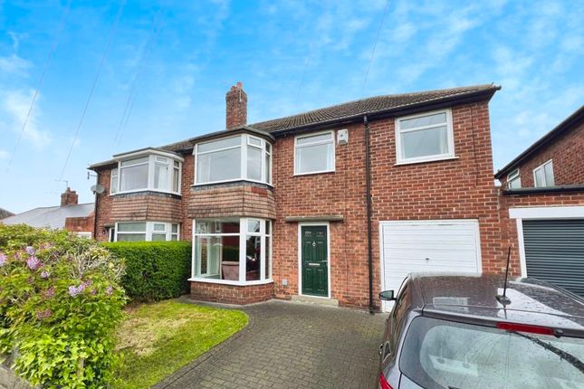 Semi-detached house for sale in Studley Villas, Forest Hall, Newcastle Upon Tyne
