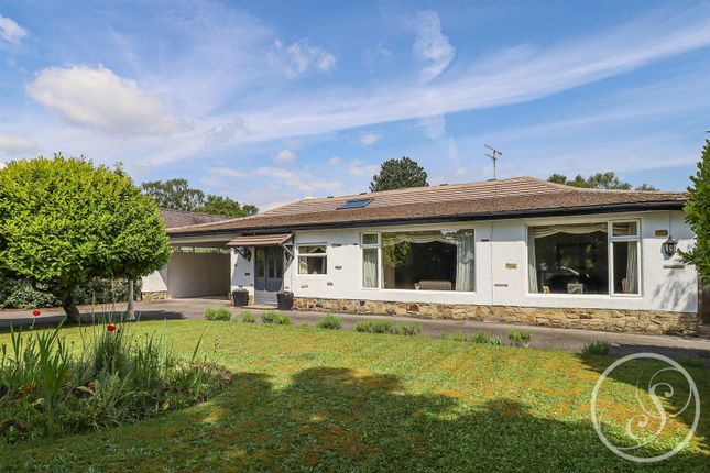 Thumbnail Detached bungalow for sale in The View, Alwoodley, Leeds