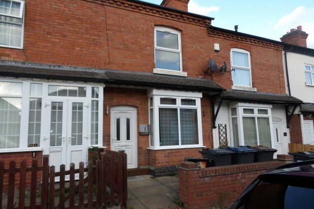 Thumbnail Terraced house to rent in Francis Road, Birmingham
