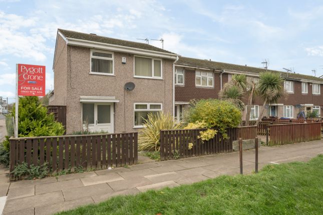 End terrace house for sale in Bodiam Way, Grimsby, Lincolnshire