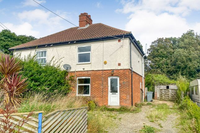 Semi-detached house for sale in Wood Lane, Buckenham, Norwich