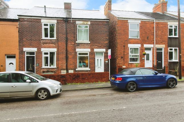 Thumbnail End terrace house for sale in Top Road, Calow, Chesterfield