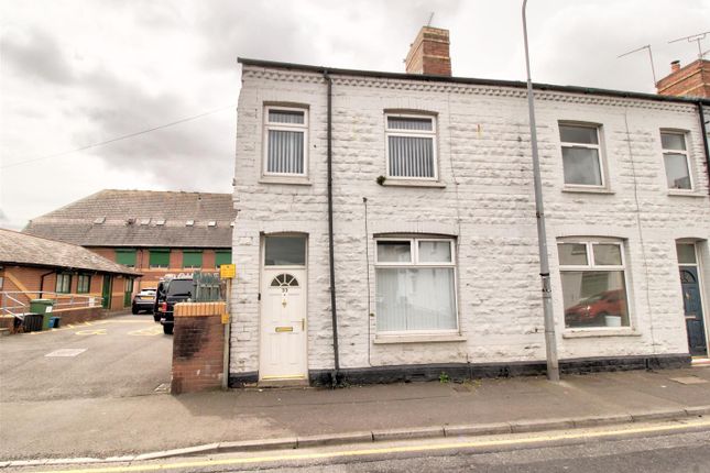 Thumbnail End terrace house to rent in Barry Road, Barry