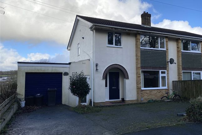 Semi-detached house for sale in Alexandra Road, Bodmin, Cornwall