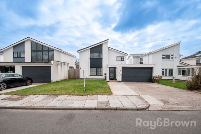 Thumbnail Detached house for sale in Holly Grove, Lisvane, Cardiff