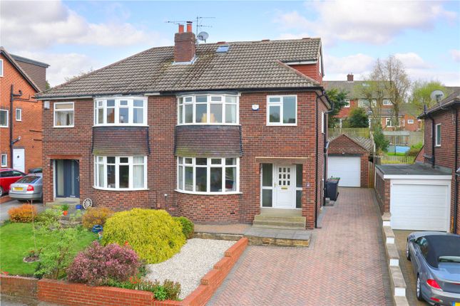 Semi-detached house for sale in Moseley Wood Drive, Cookridge, Leeds, West Yorkshire