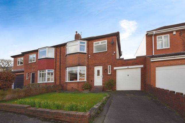 Semi-detached house for sale in Rectory Grove, Gosforth, Newcastle Upon Tyne NE3