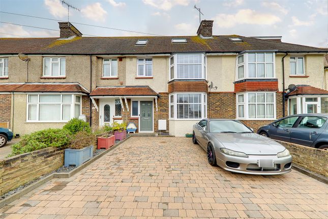Thumbnail Terraced house for sale in Marlowe Road, Broadwater, Worthing