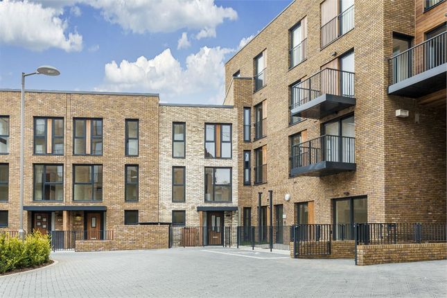 Thumbnail End terrace house for sale in Mary Rose Square, Marine Wharf, Surrey Quays, London