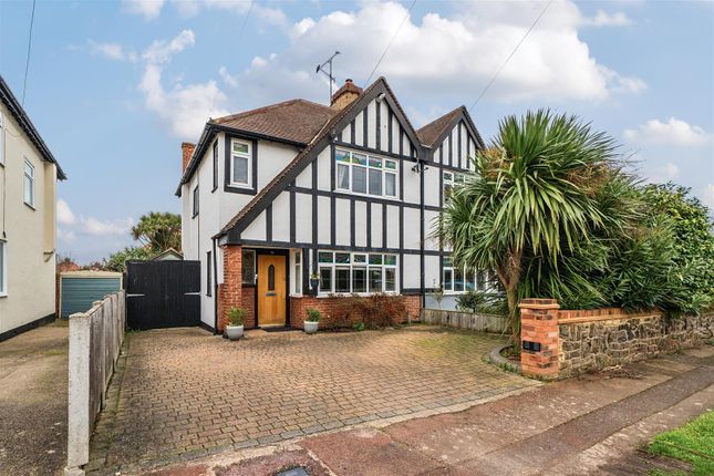 Thumbnail Semi-detached house for sale in Henley Crescent, Westcliff-On-Sea, Southend-On