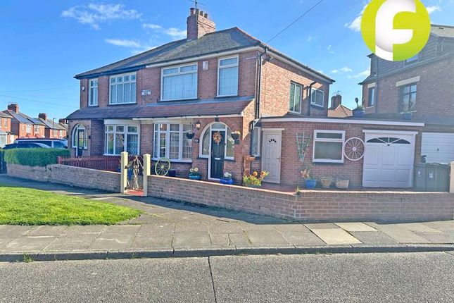 Thumbnail Semi-detached house for sale in Willoughby Road, North Shields
