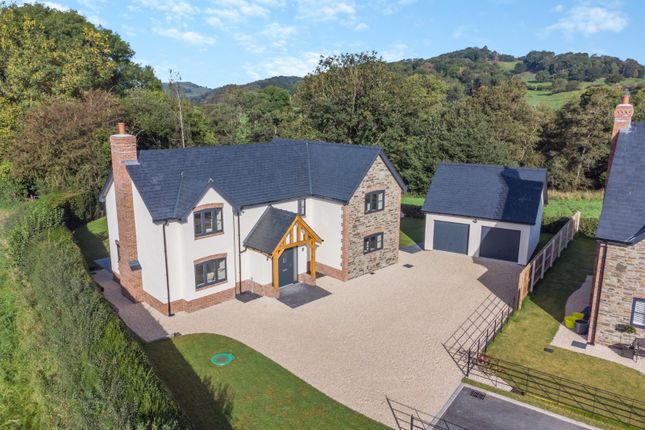 Thumbnail Detached house for sale in Valley View, Old Station Yard, Pen-Y-Bont, Powys