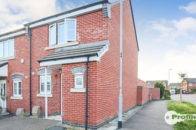 2-bed semi-detached on 1, Oronsay Close, Hinckley, £215,000