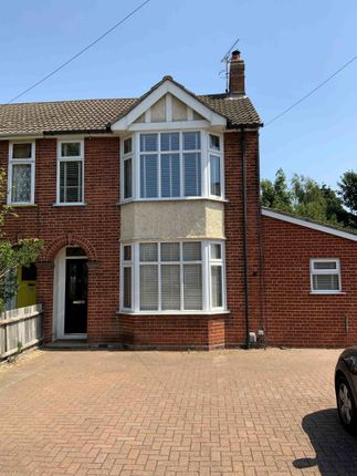 Thumbnail Semi-detached house to rent in Heath Road, Ipswich, Suffolk