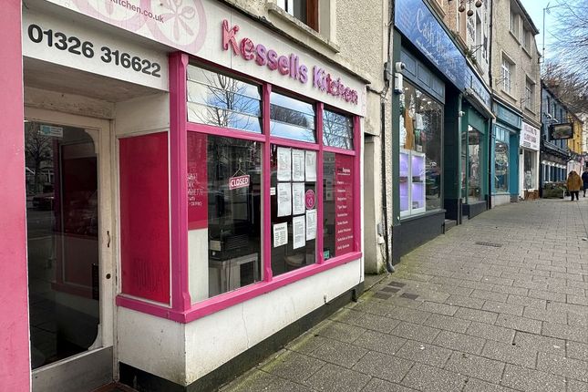 Retail premises to let in Killigrew Street, Falmouth