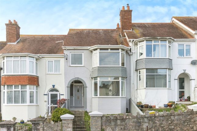 Terraced house for sale in Chatto Road, Torquay, Devon