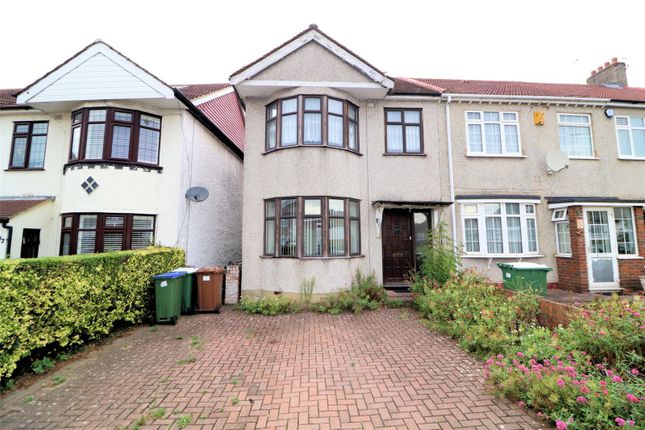 Thumbnail End terrace house for sale in Belmont Road, Northumberland Heath, Kent