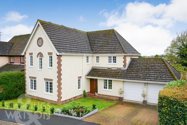 Detached house for sale in Foxglove Close, Ashby St. Mary, Norwich