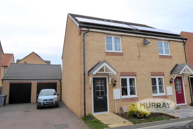 Thumbnail Semi-detached house for sale in Mistley Close, Barleythorpe, Rutland