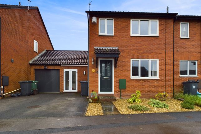 Semi-detached house for sale in Redwind Way, Longlevens, Gloucester, Gloucestershire