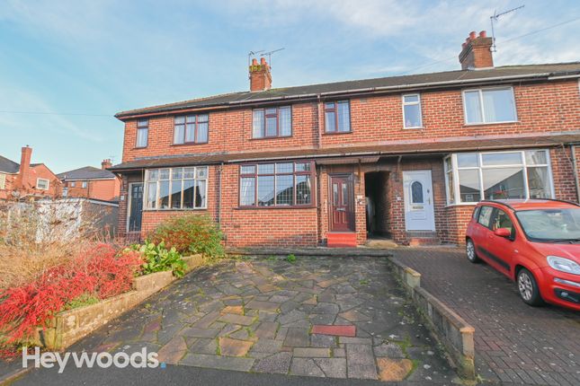 Thumbnail Town house for sale in Vicarage Crescent, Newcastle-Under-Lyme