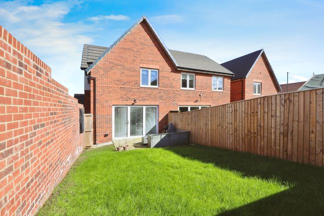 Semi-detached house for sale in Church Hole Close, Creswell, Worksop