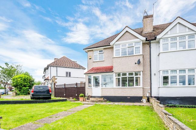 Thumbnail Semi-detached house for sale in Crosslands Road, West Ewell, Epsom