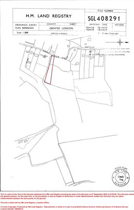 Land for sale in Berry Farm Road, Bromley